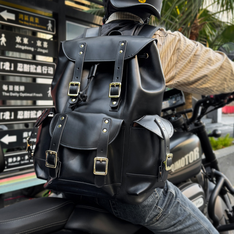 Luxury Bags For School - Nuovi Arrivi Zaino in Pelle di