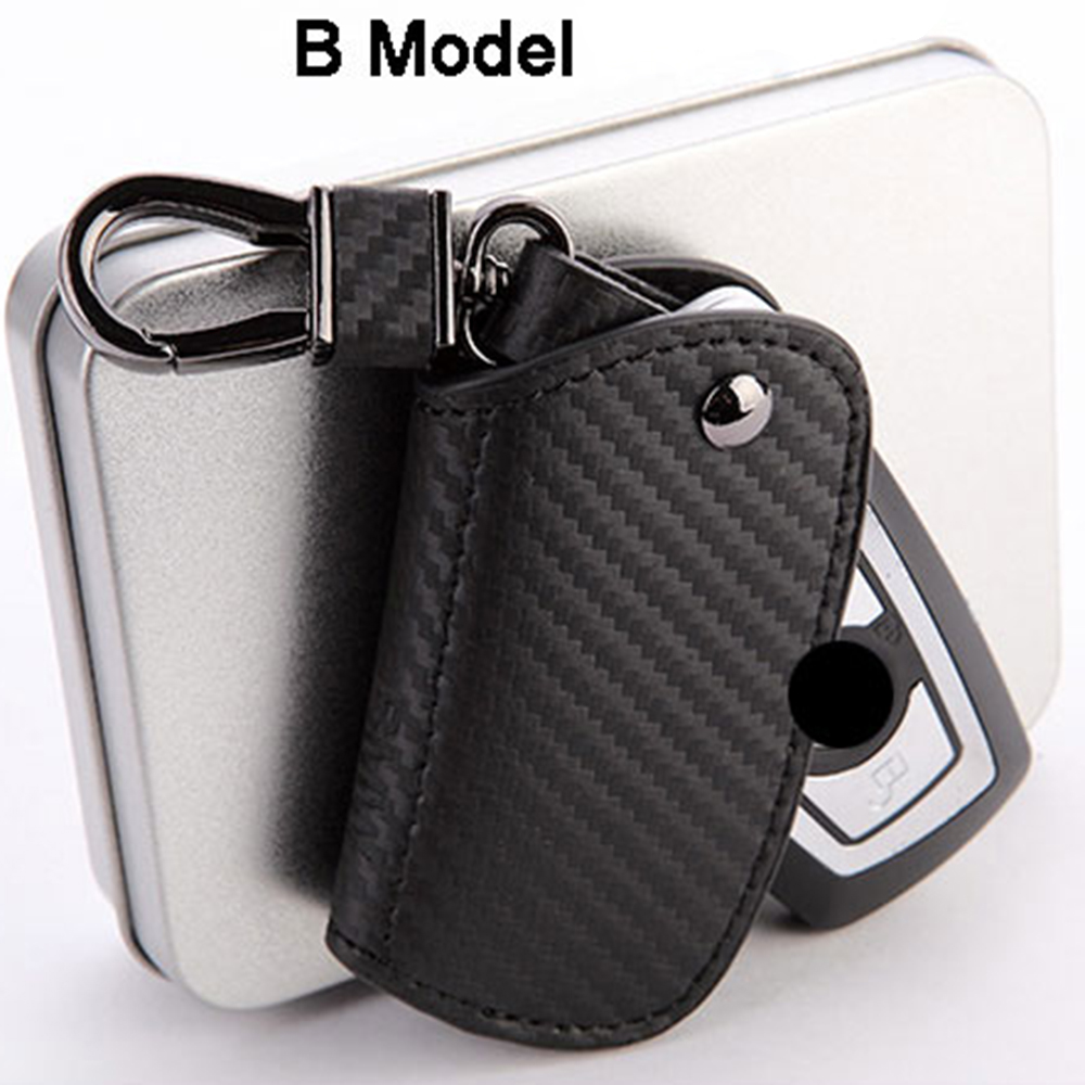 Key Holder Leather Pouch - Portachiavi in pelle per Auto per