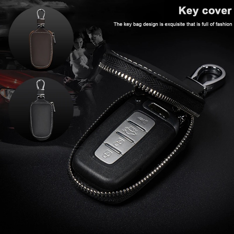 Key Holder Leather Pouch - Custodia Universale in Pelle per Chiave