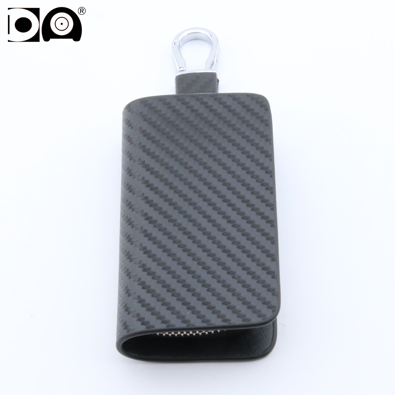 Key Holder Leather Pouch - Portachiavi Universale in Fibra di Carbonio