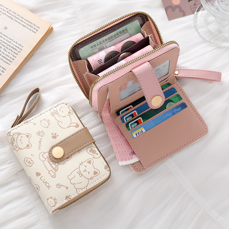 Luxury Japanese Bags Brands - Portamonete da donna in pelle giapponese