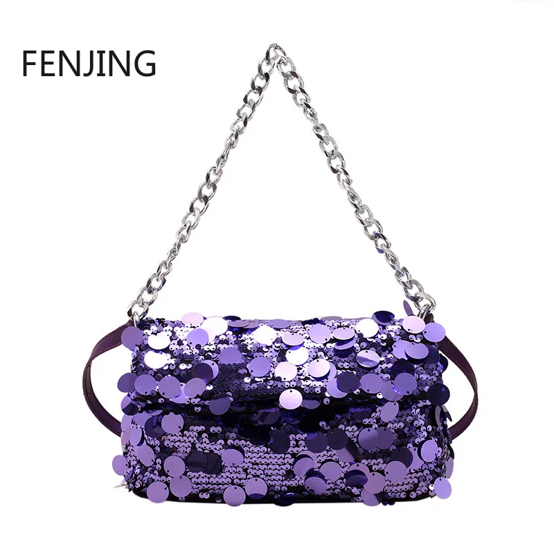 Luxury Bags Outlet - Borse lucide con paillettes da donna