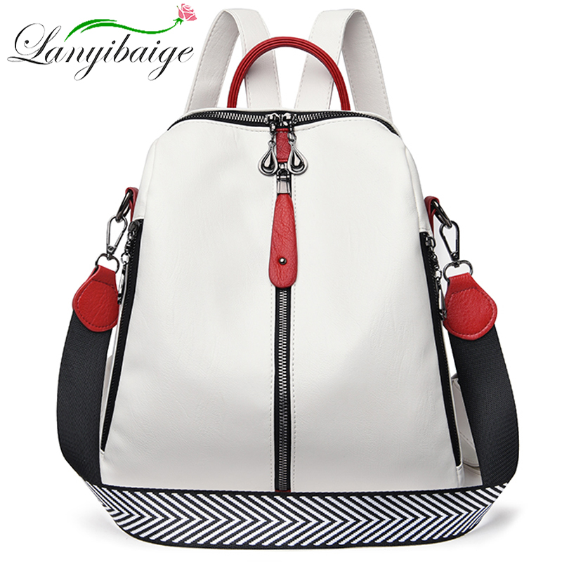 Key Holder Leather Pouch - Zaino moda donna zaino in morbida