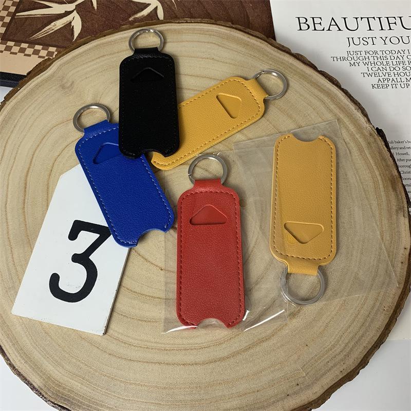 Key Holder Leather Pouch - Portachiavi Portatile in Pelle PU per