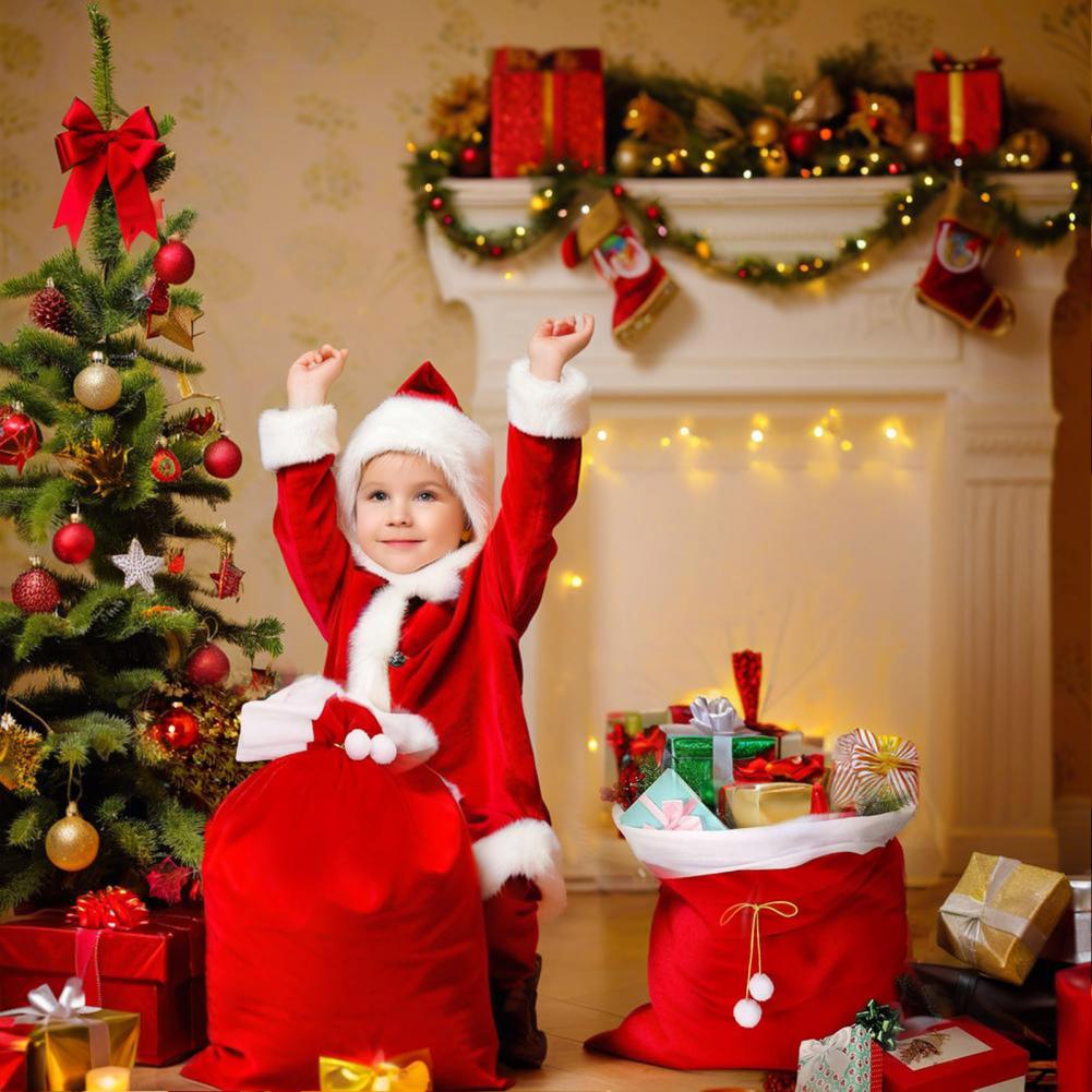 Luxury Xmas Bags - Decorazioni Versatili per le Feste: Sacchetti