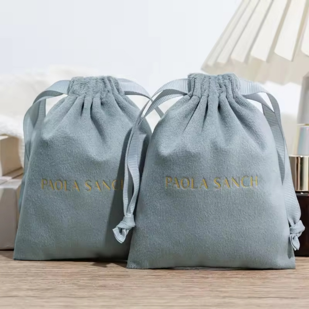 Luxury Bags For School - Sacchetto in Velluto di Lusso Personalizzato