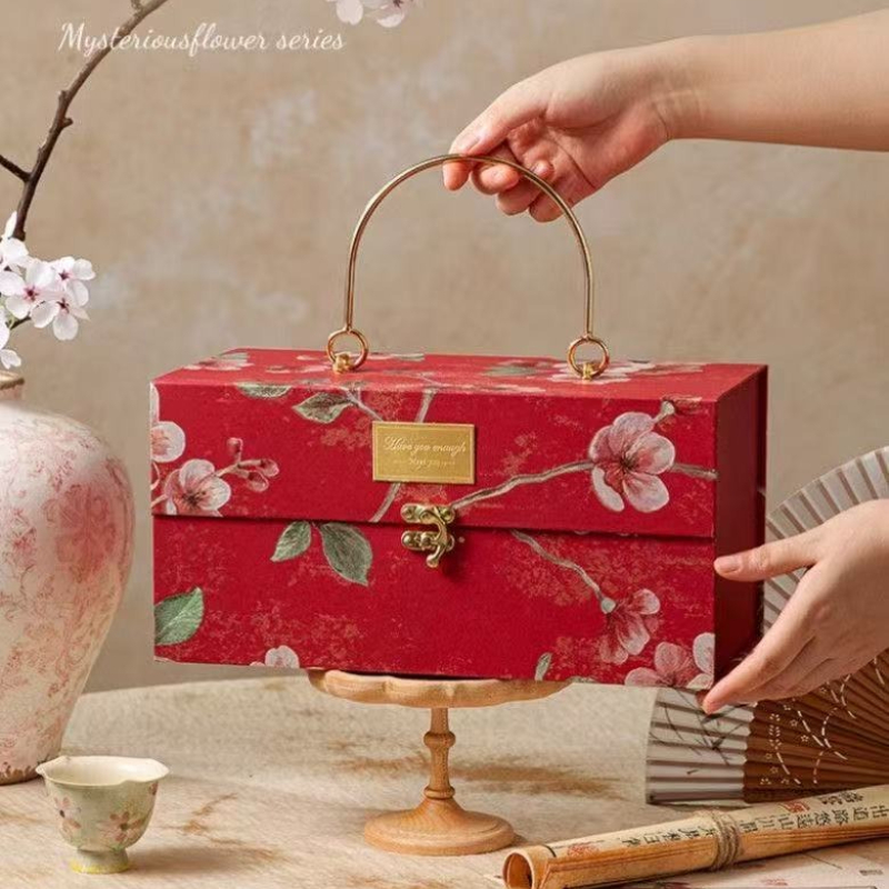 Luxury Bags From China - Confezione regalo portatile in metallo multicolore
