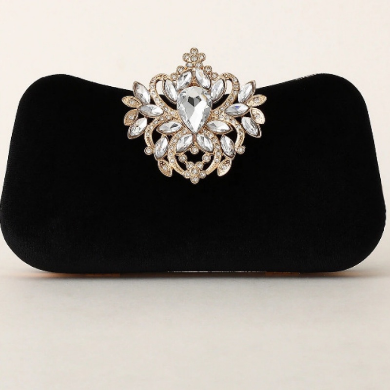 Borsa Clutch in Velluto Verde  - Luxury Bags Reseller recensione e prezzo