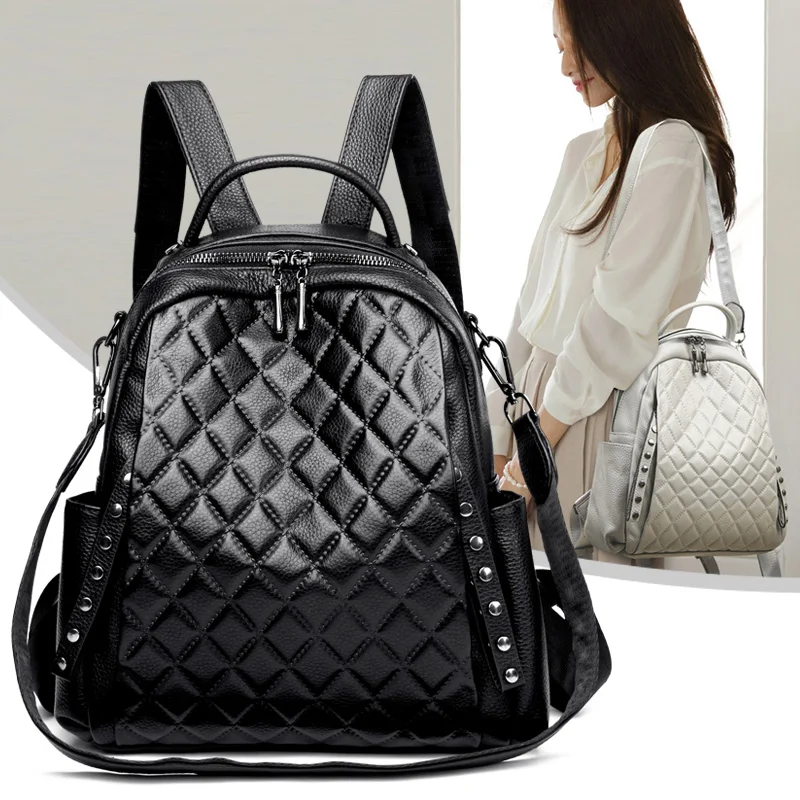 Zaino in vera pelle borsa a tr - Luxury Bags For School recensione e prezzo