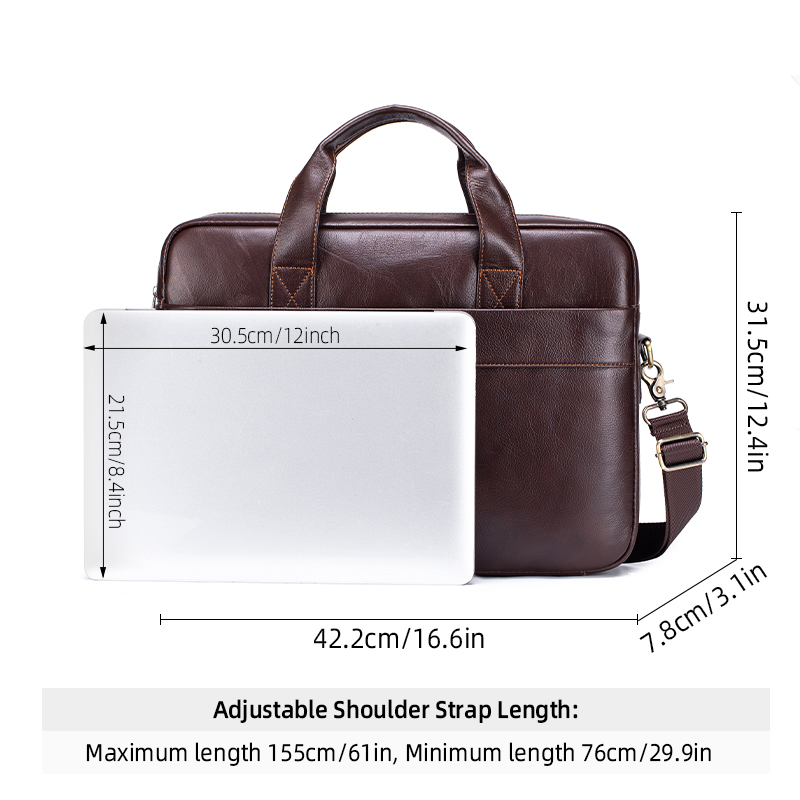 Borsa da Lavoro in Vera Pelle  - Luxury Bags For School recensione e prezzo