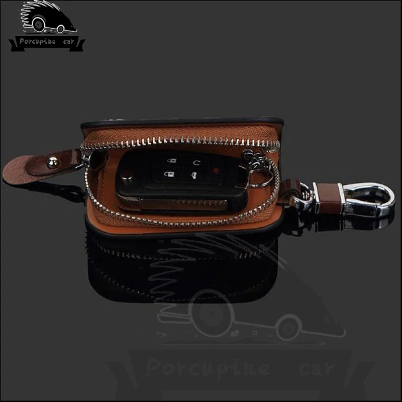 Portachiavi per auto in pelle  - Key Holder Leather Pouch recensione e prezzo