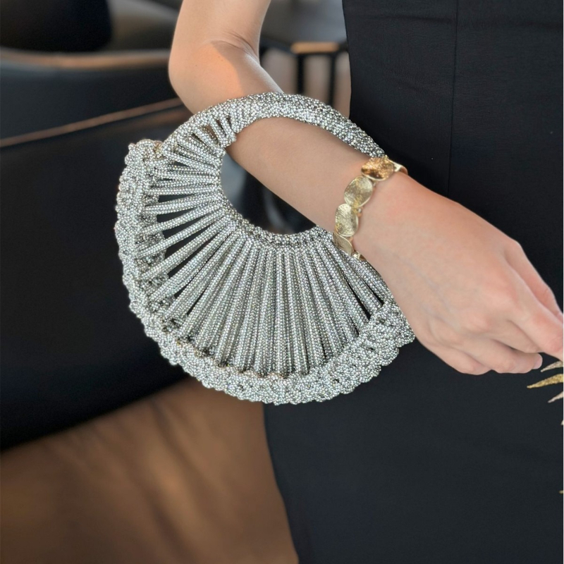 Borsa da Sera Lucida con Poche - Luxury Bags Reseller recensione e prezzo