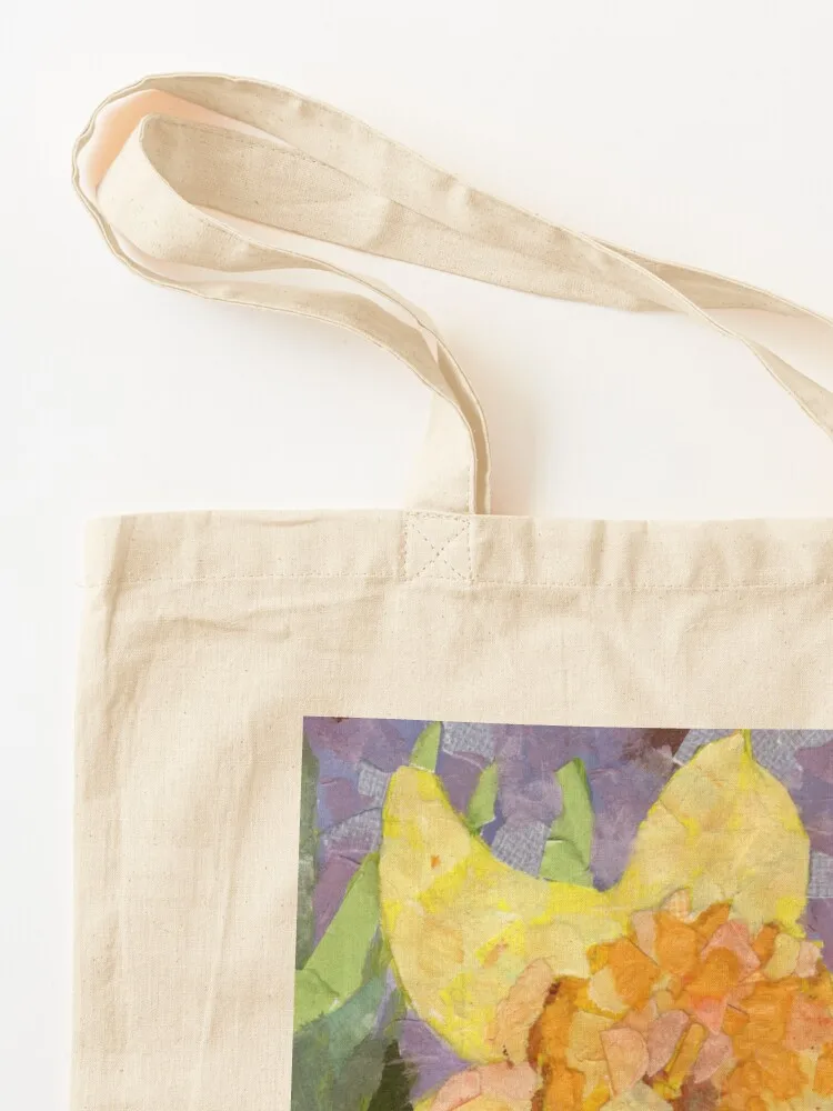 Borsa tote con collage di narc - Luxury Bags Yellow recensione e prezzo