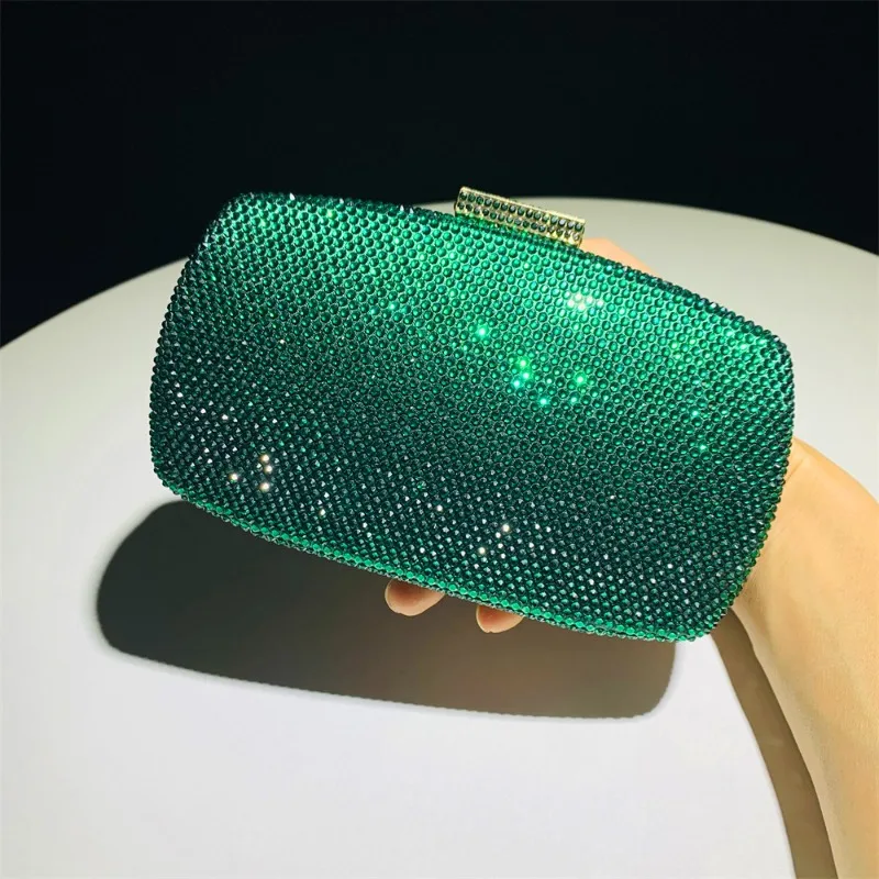 Borsa da donna con strass di l - Luxury Bags Yellow recensione e prezzo