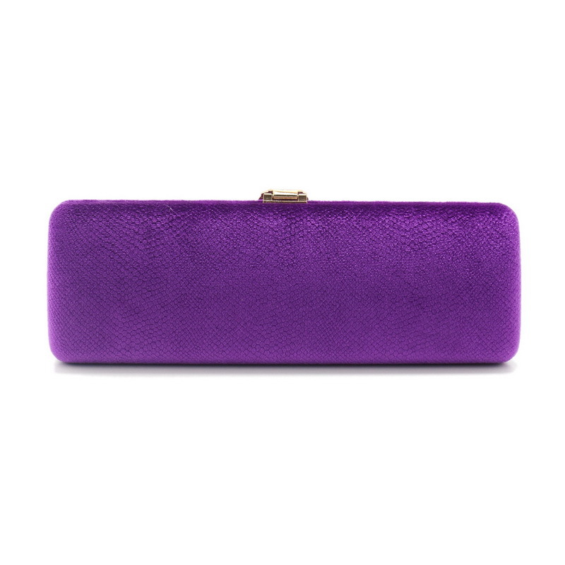 Elegante pochette da sera viol - Luxury Bags Reseller recensione e prezzo