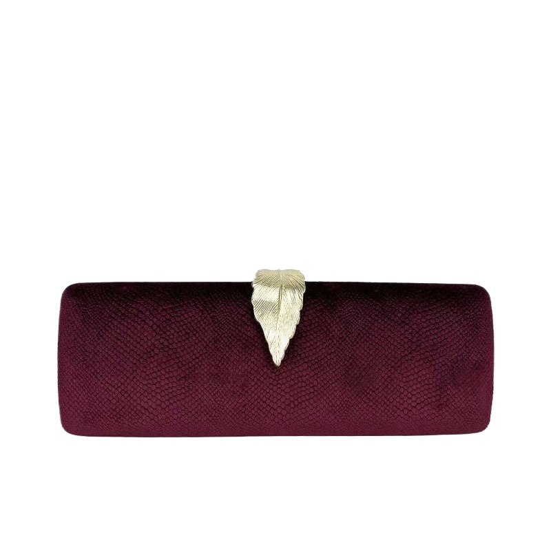 Elegante pochette da sera viol - Luxury Bags Reseller recensione e prezzo