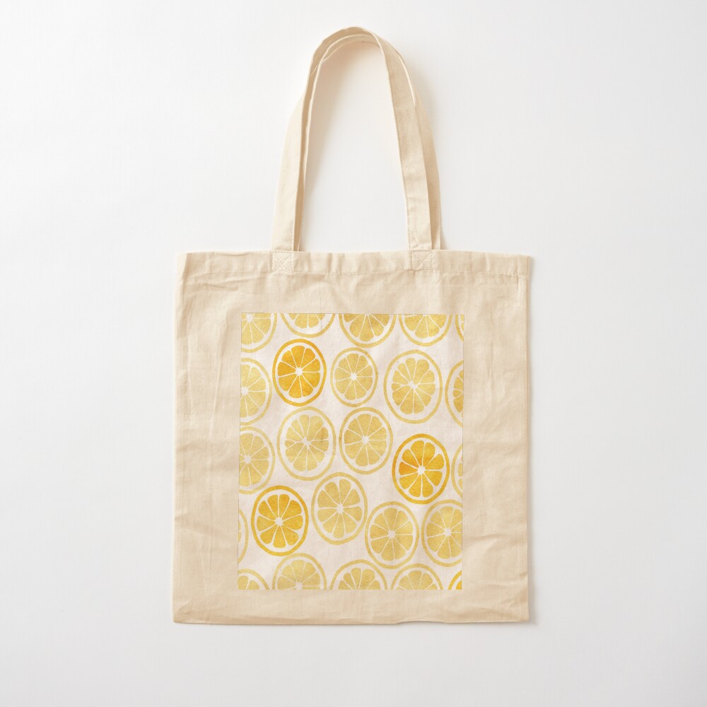 Borsa tote con motivo a fette  - Luxury Bags Yellow recensione e prezzo