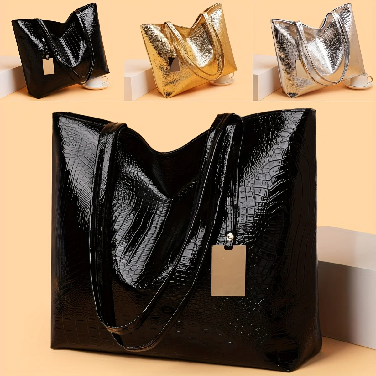 Borsa tote da donna vintage, b - Luxury Bags From China recensione e prezzo
