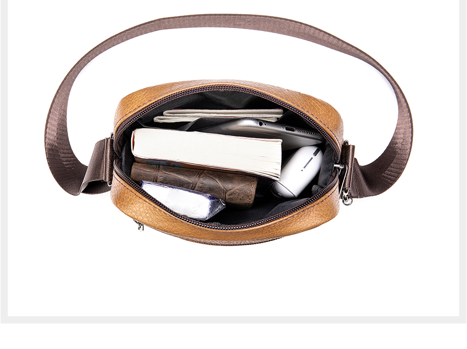 Borse a tracolla da uomo in ve - Key Holder Leather Pouch recensione e prezzo