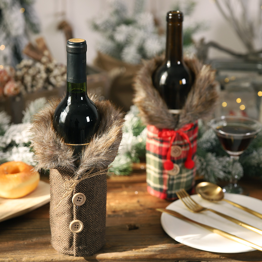 Copri bottiglia di vino di Nat - Luxury Xmas Bags recensione e prezzo