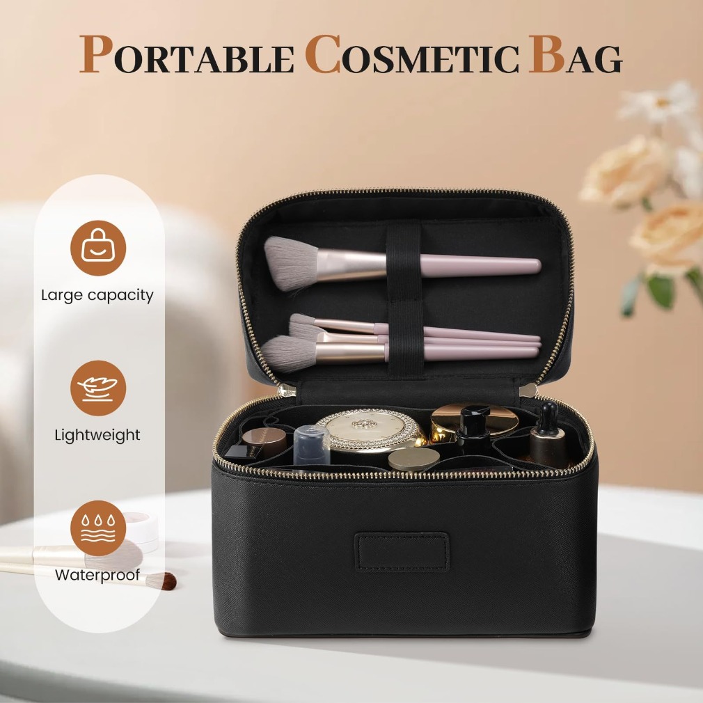 Borsa per il Trucco in Pelle c - Luxury Bags Storage recensione e prezzo