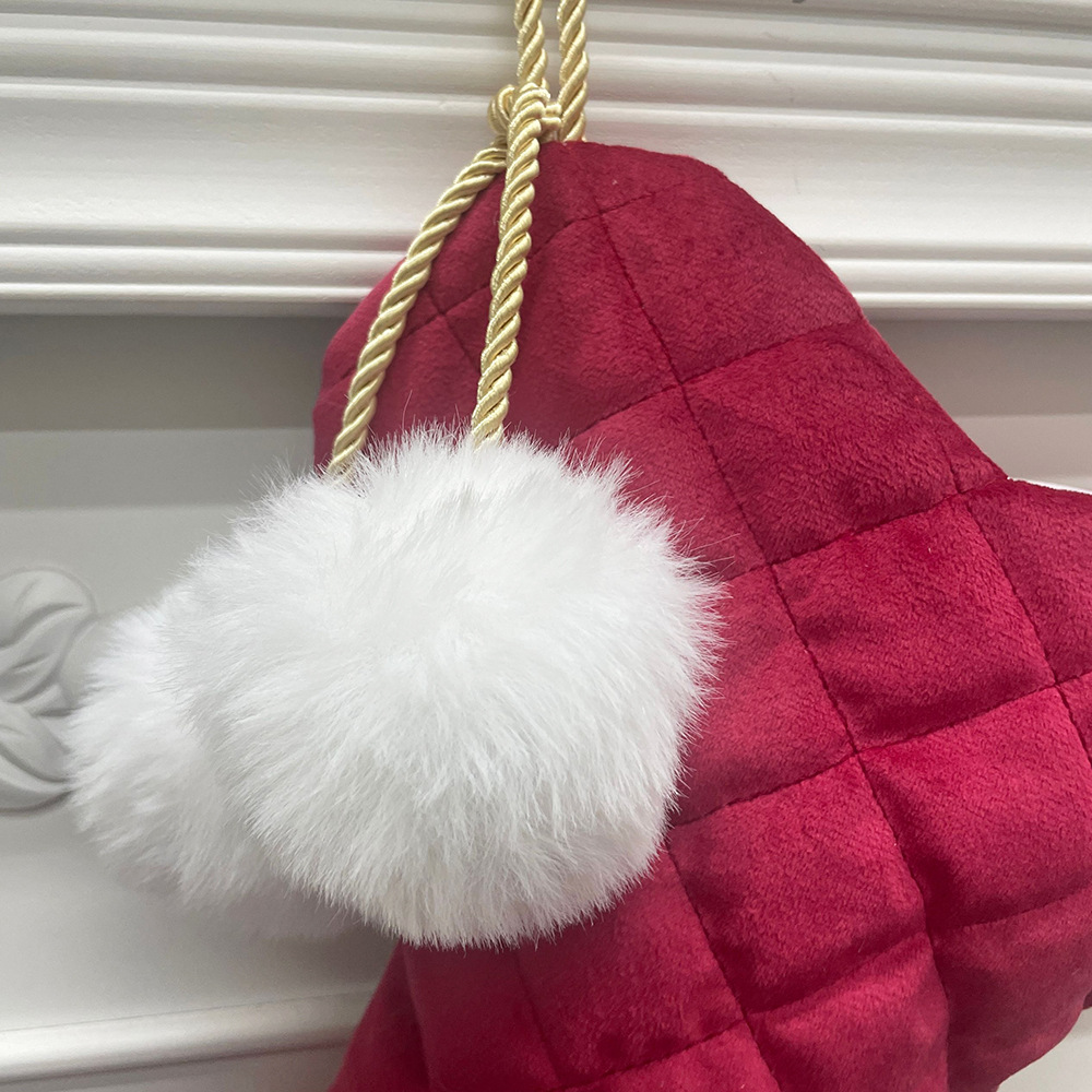 Calza natalizia trapuntata per - Luxury Xmas Bags recensione e prezzo